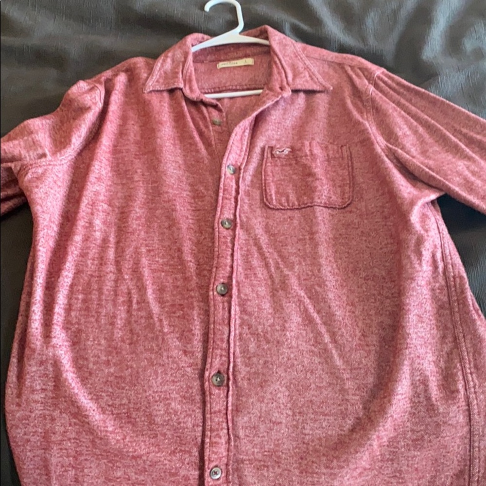 Holistic long sleeve button up
